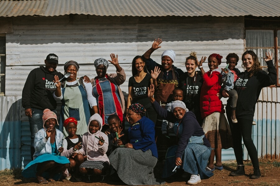 Community members in Port Elizabeth